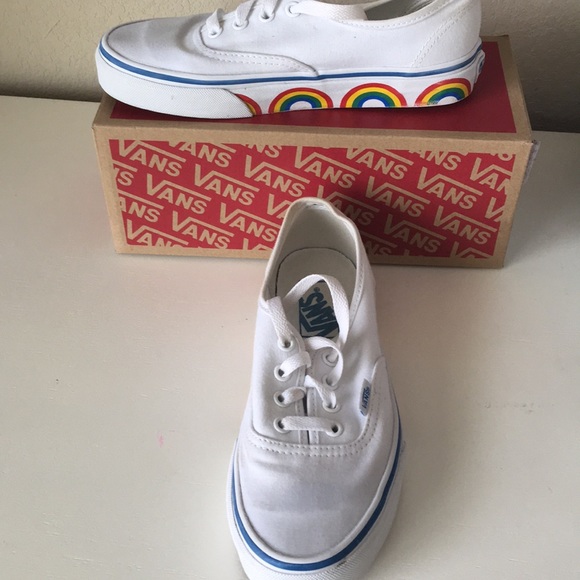rainbow vans size 6